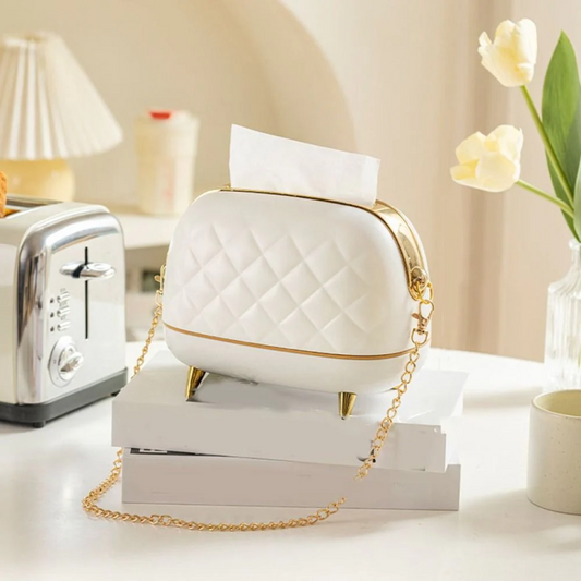 Luxury Purse Style Tissue Box