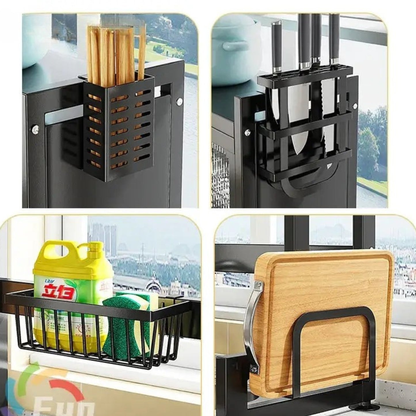 Over The Sink Cabinet Rack