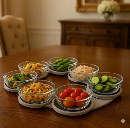 360 Rotating Lazy Susan Dining Table Tray