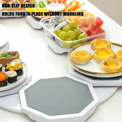 Lazy Susan Tray non-slip base close up