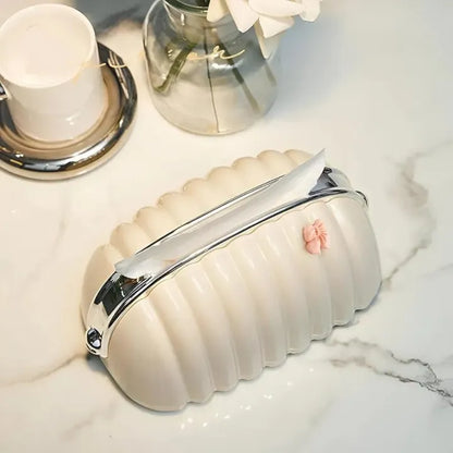 Decorative Shell Tissue Box
