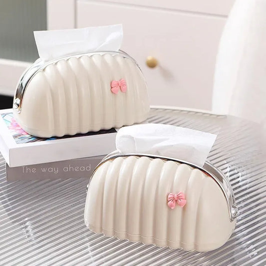 Decorative Shell Tissue Box