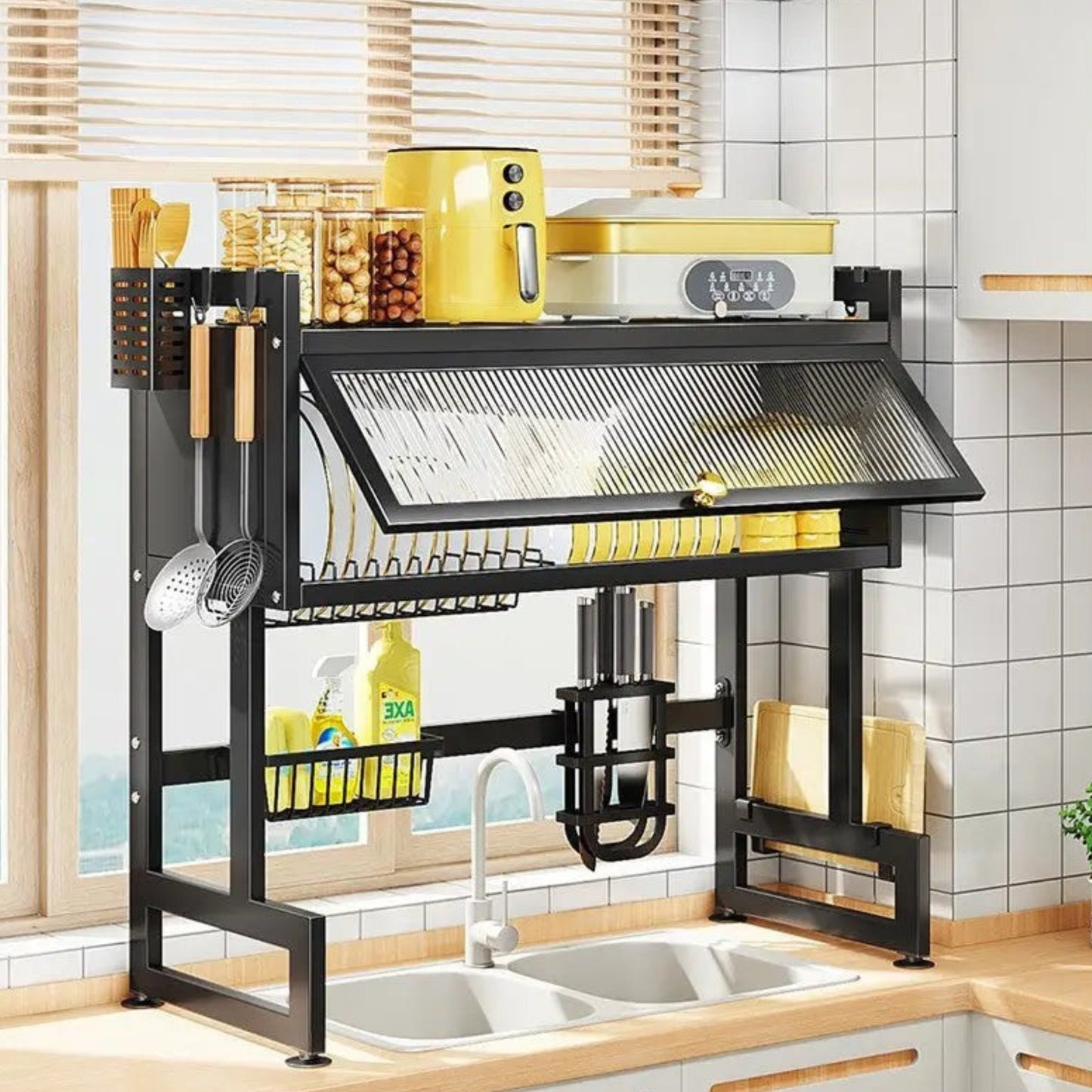 Over The Sink Cabinet Rack