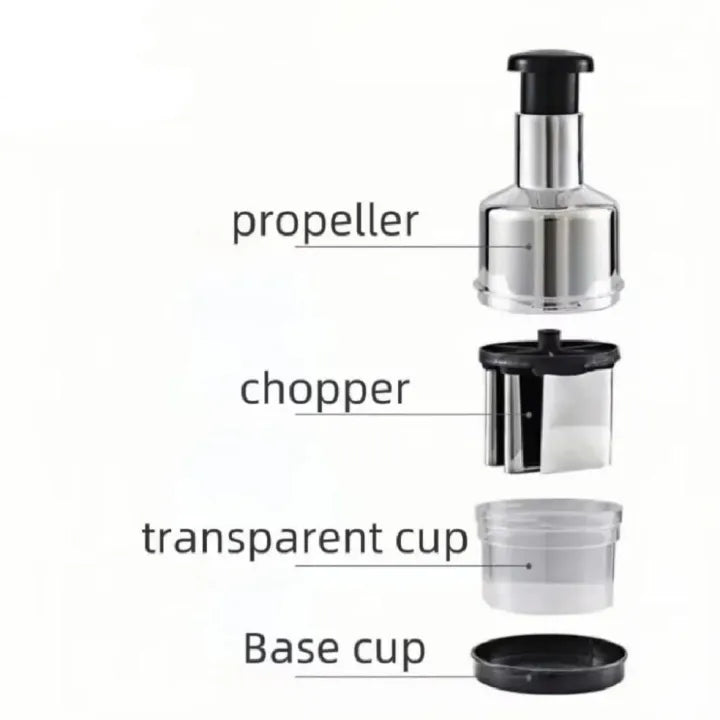 Manual Hand Press Vegetable Chopper