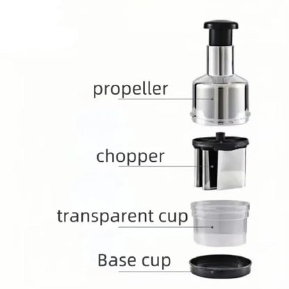 Manual Hand Press Vegetable Chopper