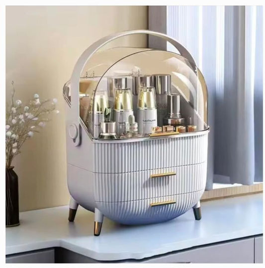 Cosmetic Storage Organizer top compartment view