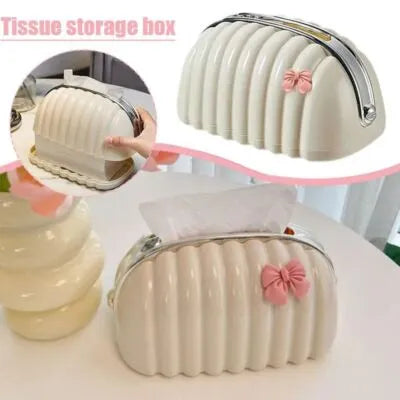 Decorative Shell Tissue Box